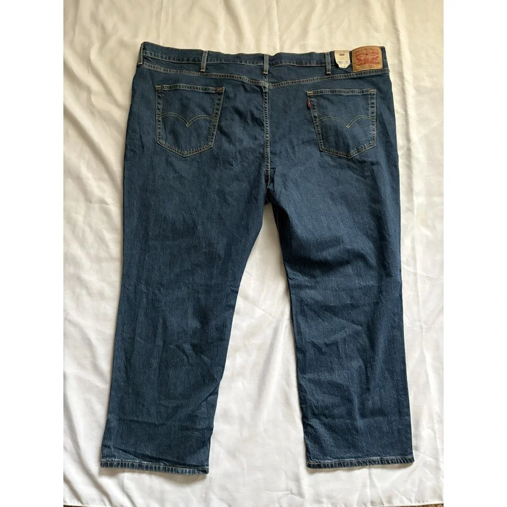 NEW Levi's 541 Athletic Taper Fit Jeans Stretch Blue Men's 52 X 29 Levi's Jeans